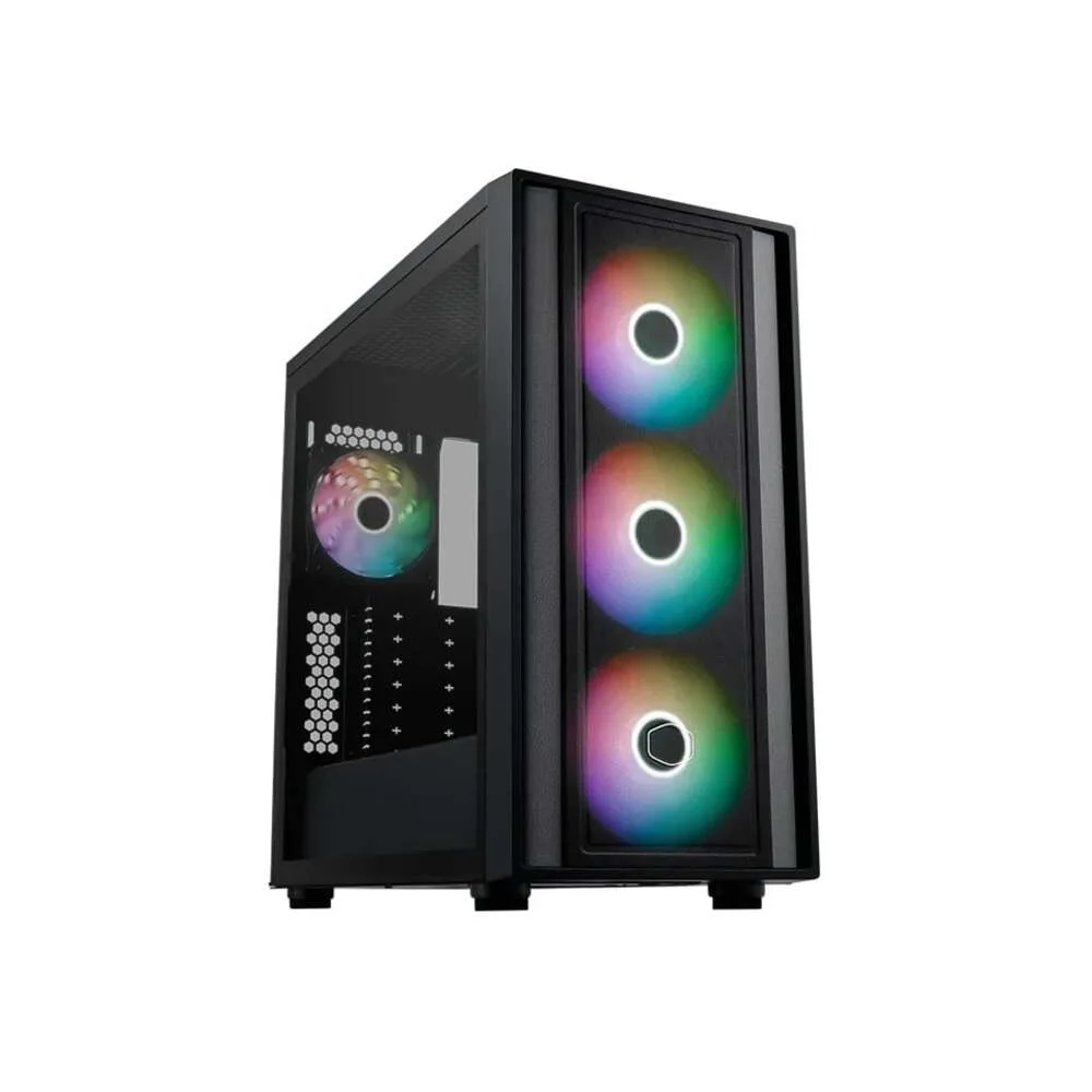 Imagem 4 de 5 do produto Gabinete Cooler Master Masterbox 600 Black - Mb600-kgnn-s00