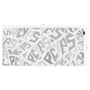Mouse Pad Gamer PCyes Signature Extended White Ghost - 900 X 420 - Pms90x42wg