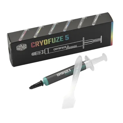Pasta Térmica Cooler Master Cryofuze 5 Cyan, Seringa 3g, 12.6 W/m-k - Mgy-Adsg-N03g-R1