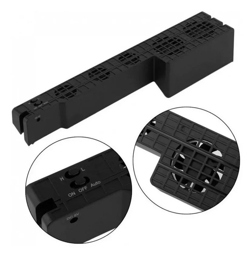 Imagem 3 de 4 do produto Super Cooler Playstation 4 Pro Exaustor 5 Ventoinhas Ps4