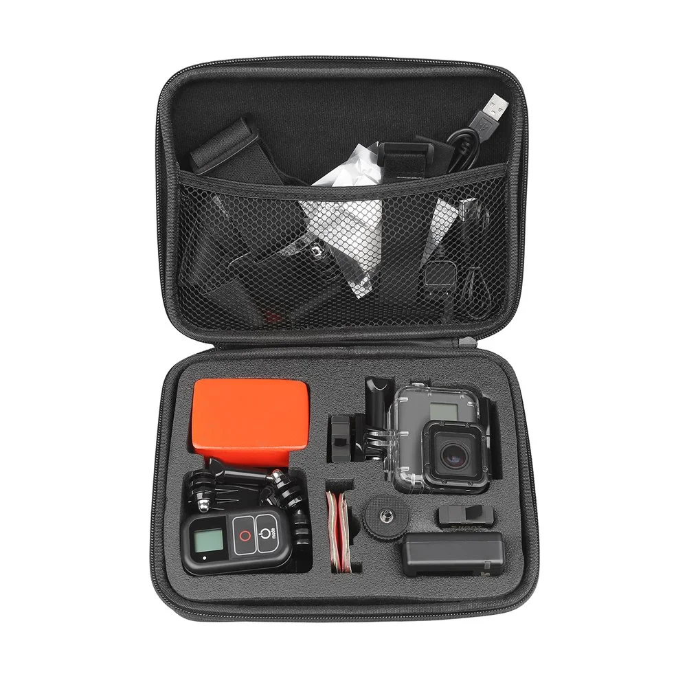 Maleta Case Para Gopro E Câmeras Similares Tamanho Médio