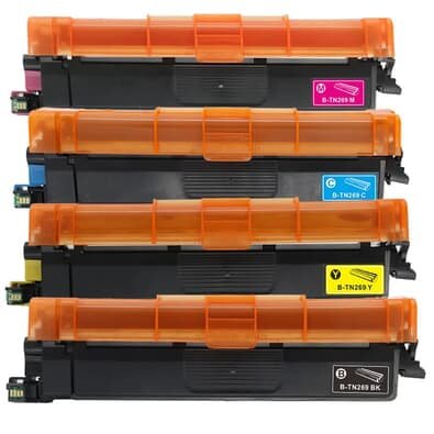 Kit 4 Toner Tn219xl Compativel Para L3760 L3560 L3280 L3240 Tinta Black Cyan Magenta Yellow