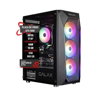PC Gamer I7 10º 16gb SSD 960 Gtx 1660