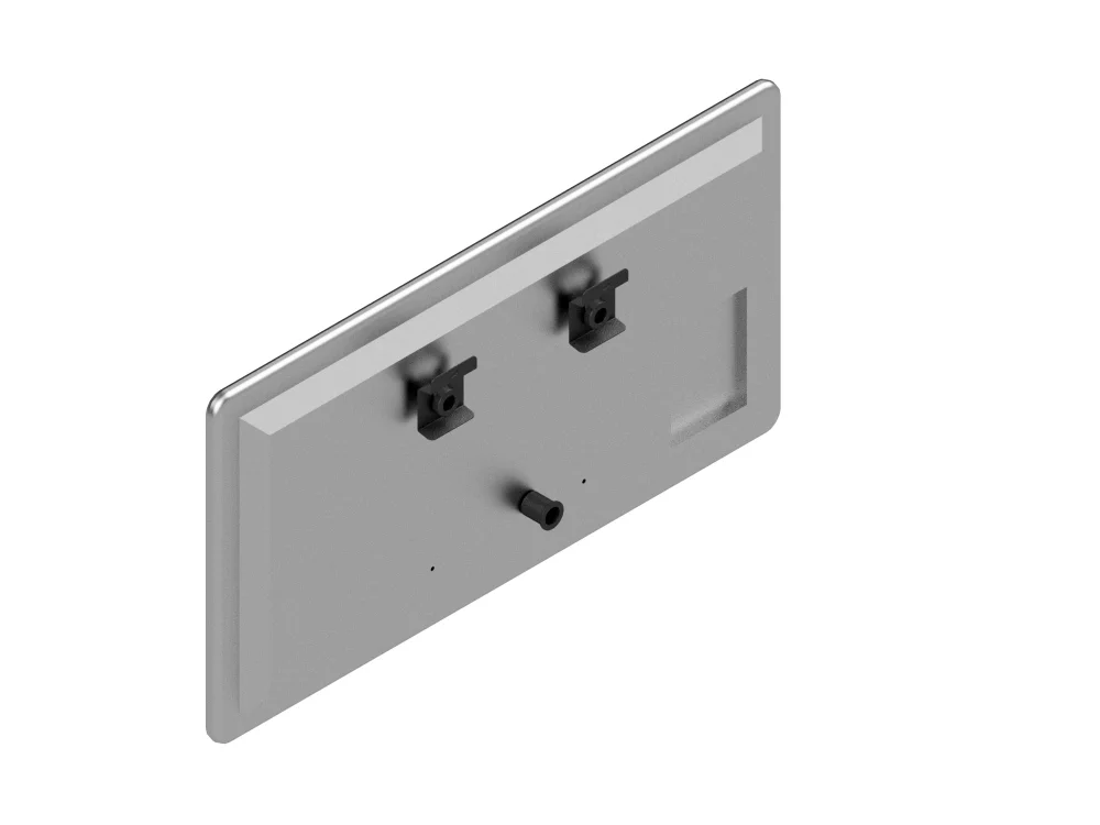 Imagem 3 de 5 do produto Suporte Fixo Para Tv De 10" A 85"  Ferro - Universal