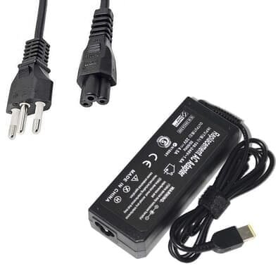 Fonte Carregador Para Lenovo Pino Retangular 90w 20v 4,5a