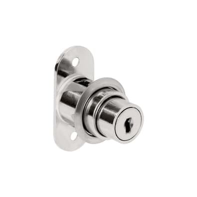Fechadura Moveis 2511zcr 25mm Cilindro Pressão 3f