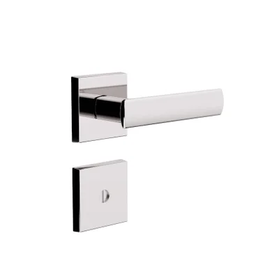 Fechadura Design Tetra Chave Roseta Quadrada 55mm Cromado 841t81706cr 3f