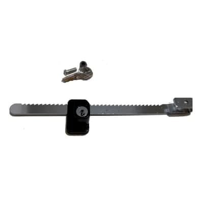 Fechadura Para Vitrine Tipo Serra 20cm Cromado Gold