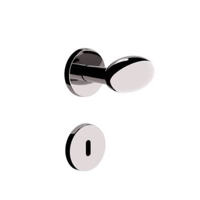 Fechadura Roseta Design Interna 40mm Cromada 721i334cr 3f