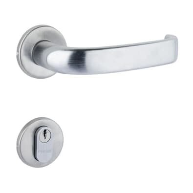 Fechadura 6236 Architect Externa St2 Ros 323 55mm Cromo Acetinado Cra La Fonte