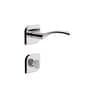 Fechadura Roseta Design Banheiro 40mm Cromado 735b119cr 3f