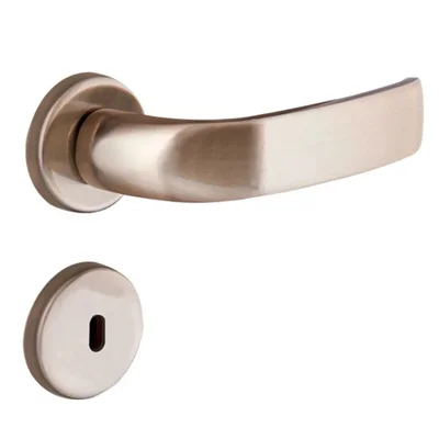 Fechadura Home Interna 55012 Roseta Bronze Latonado 55mm Aliança