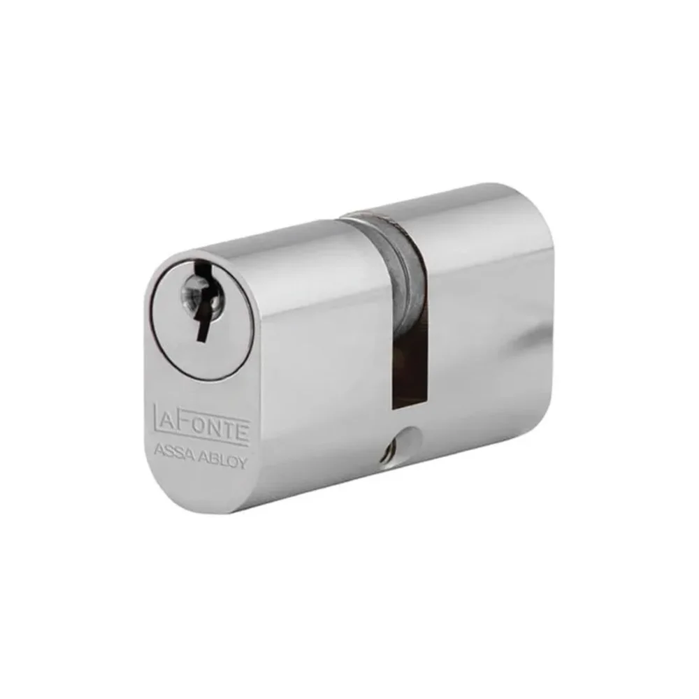 Imagem 3 de 5 do produto Fechadura 880 Residence Externa St1r Ros325 55mm Aço Inox Polido La Fonte