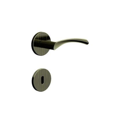 Fechadura Roseta Design Interna 40mm Antique 720i119at 3f