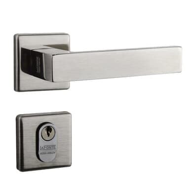 Fechadura 456 Residence Externa St1r Ros325 40mm Aço Inox Polido La Fonte