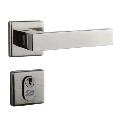 Fechadura 456 Residence Externa St1r Ros335 55mm Aço Inox Lixado Ou Escovado La Fonte