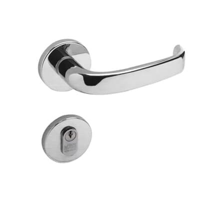 Fechadura 6236 Architect Externa St2 Ros 323 55mm Inox Cromado Cr La Fonte