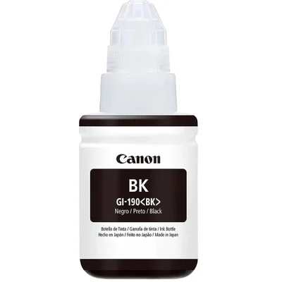 Refil De Tinta Canon Gi-190, Preta