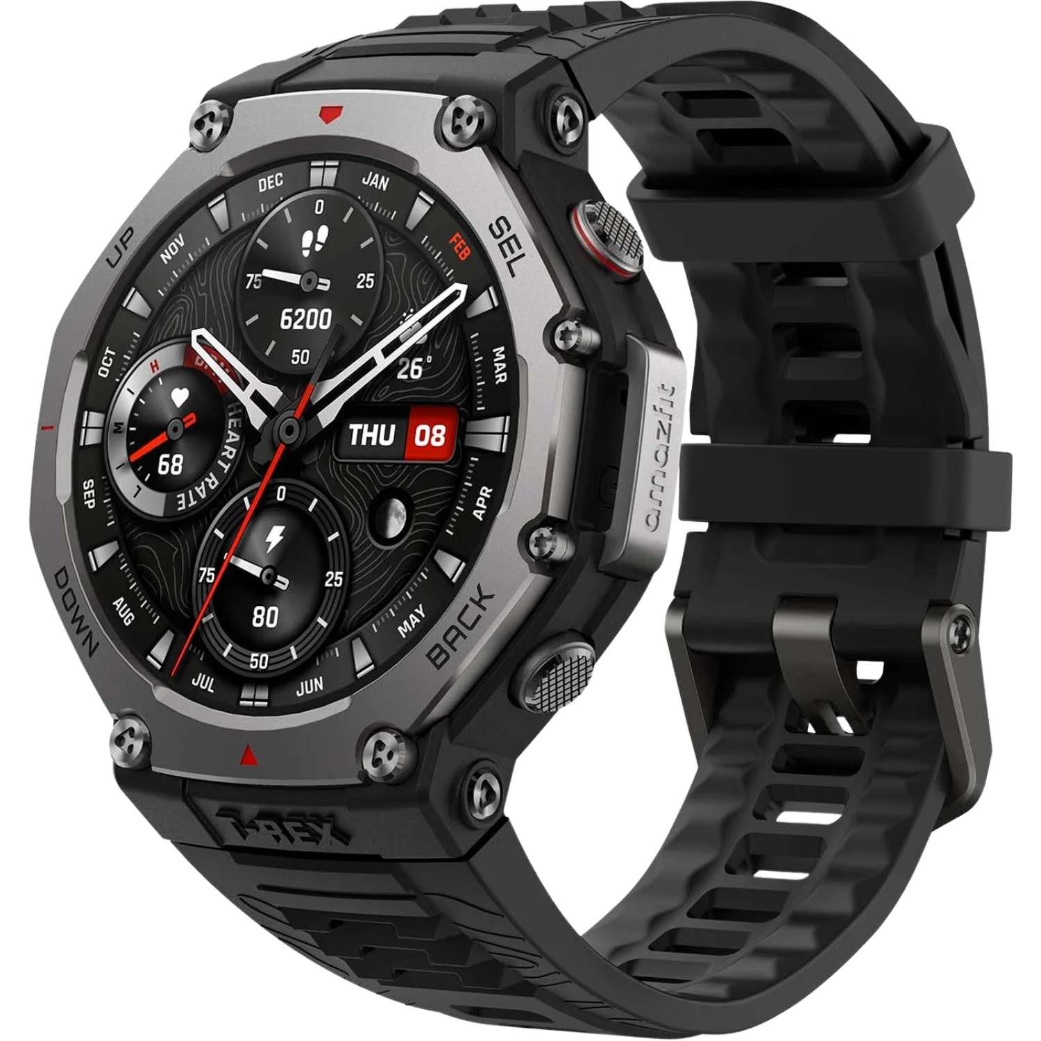 Amazfit T-REX 3 Tela 1,39" Smartwatch Esportivo GPS, Bluetooth, Bateria ate 24 dias, Resistente à Água