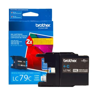 Cartucho Brother Lc79c Ciano