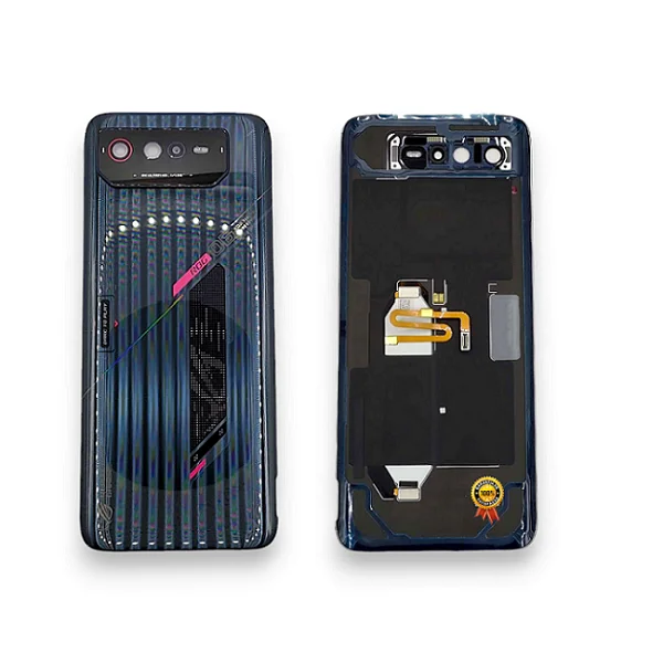 Imagem 4 de 5 do produto Tampa Traseira Asus Rog Phone 6/6 Pro Ai2201 Preto Novo