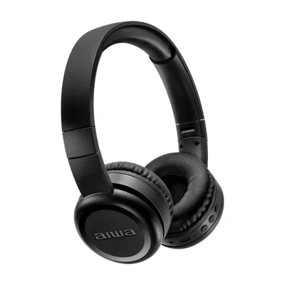Fone De Ouvido Headphone Aiwa Hp-03-b Bluetooth Drive 30mm Fone De Ouvido Aws-hp-03-b