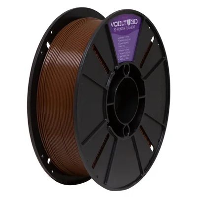 Filamento De Impressora 3d Petg 1,75mm 1kg Marrom