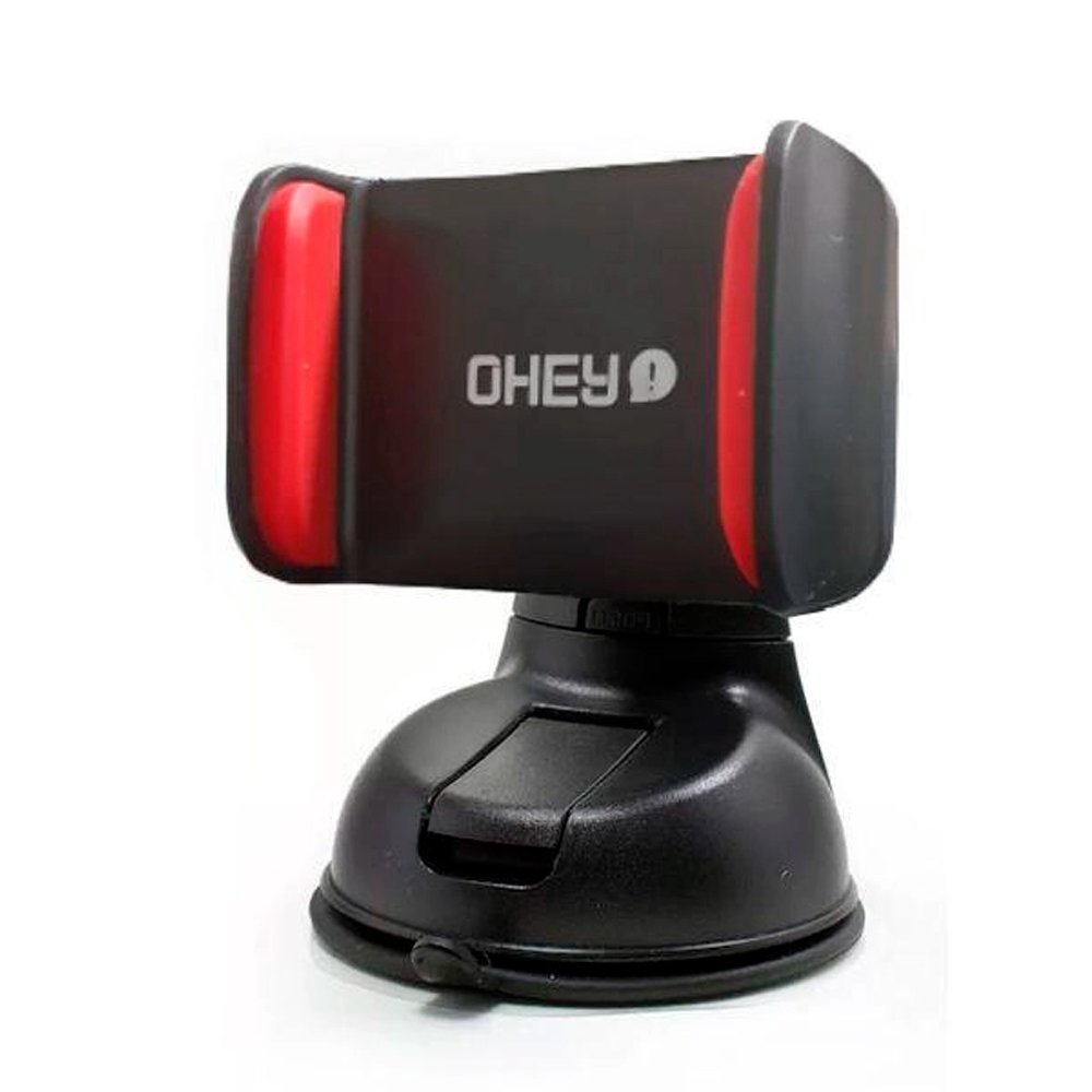 Suporte Veicular Ventosa Para Celular Até 6" Ff0064 Ohey