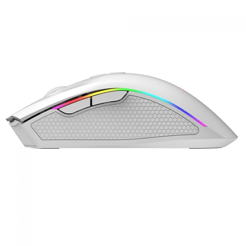 Imagem 3 de 5 do produto Mouse Gamer Xtrike Me Gm-314, RGB, 7200 Dpi, 7 Botões, Branco