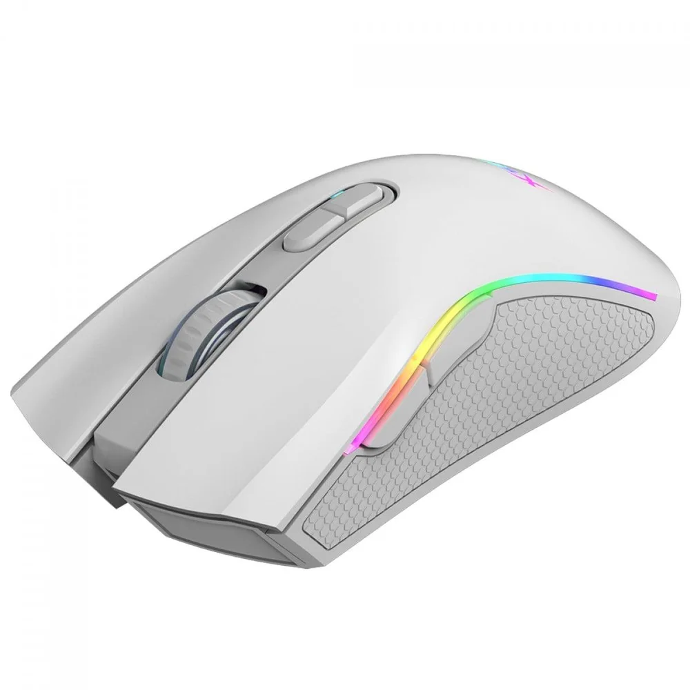 Imagem 4 de 5 do produto Mouse Gamer Xtrike Me Gm-314, RGB, 7200 Dpi, 7 Botões, Branco