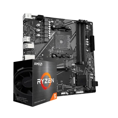 Kit Upgrade Amd Ryzen 5 5600g Placa Mãe B550m Ddr4