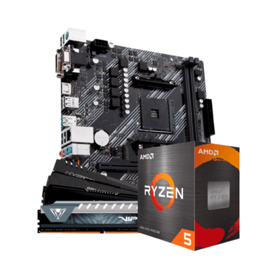Kit Upgrade Amd Ryzen 5 5600gt Placa Mãe A520m Ddr4 Memória Ram 32gb Ddr4 3200mhz