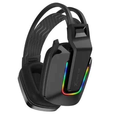 Headset Gamer Xtrike Me Gh-712, RGB, Drivers De 50mm, Usb + 3.5mm, Preto