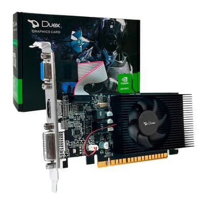 Placa De Vídeo Duex Geforce Gt 210, 1gb Ddr3, 64 Bits, Low Profile, HDMI/dvi/vga - G210lp-1gd3