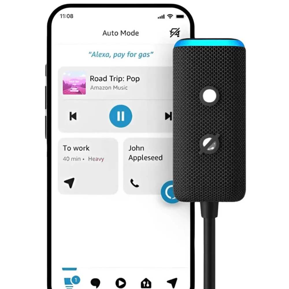 Amazon Echo Auto 2 Alexa Assistente Digital Smart