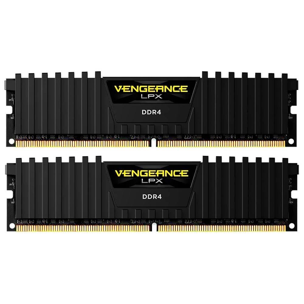 Memória Ram Vengeance Lpx Black 32gb 2 Corsair DDR4 2666MHz - Faz