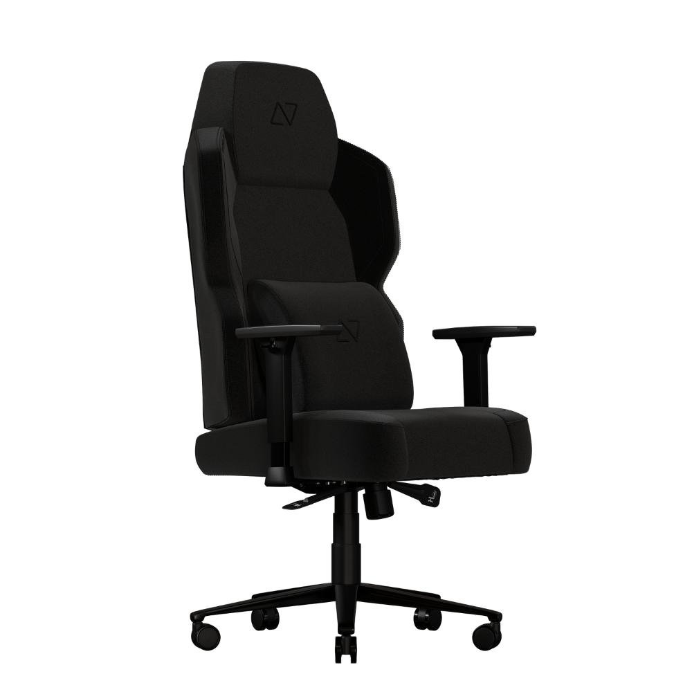 Cadeira Gamer Elements Magna, Até 130KG, Giratória E Reclinável, Linho, Black