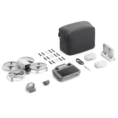 Drone Dji Flip Fly More Kit Com Controle Dji Rc 2 (com Tela)