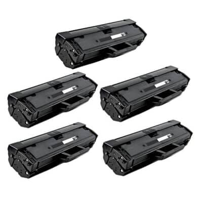 5 Toner Compatível 105a W1105a S/ Chip 107a 107w 135a M13
