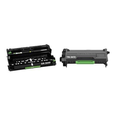 Kit Toner Tn3472+cilindro Dr3440 Compativel P/ Dcp-l5502dn Dcp-l5652dn