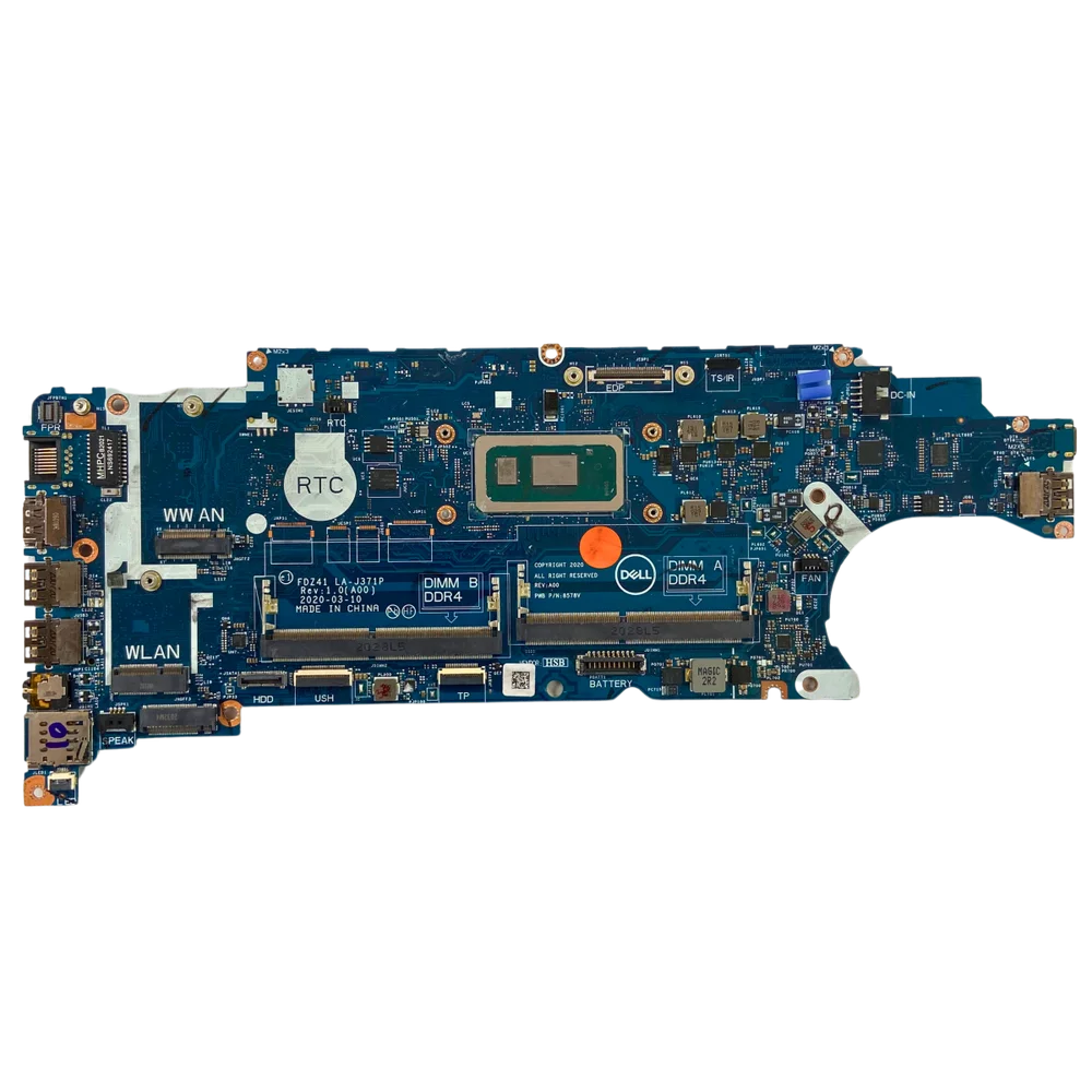 Placa Mãe Dell La-j371p Core™ i5-10310u Sucata 4