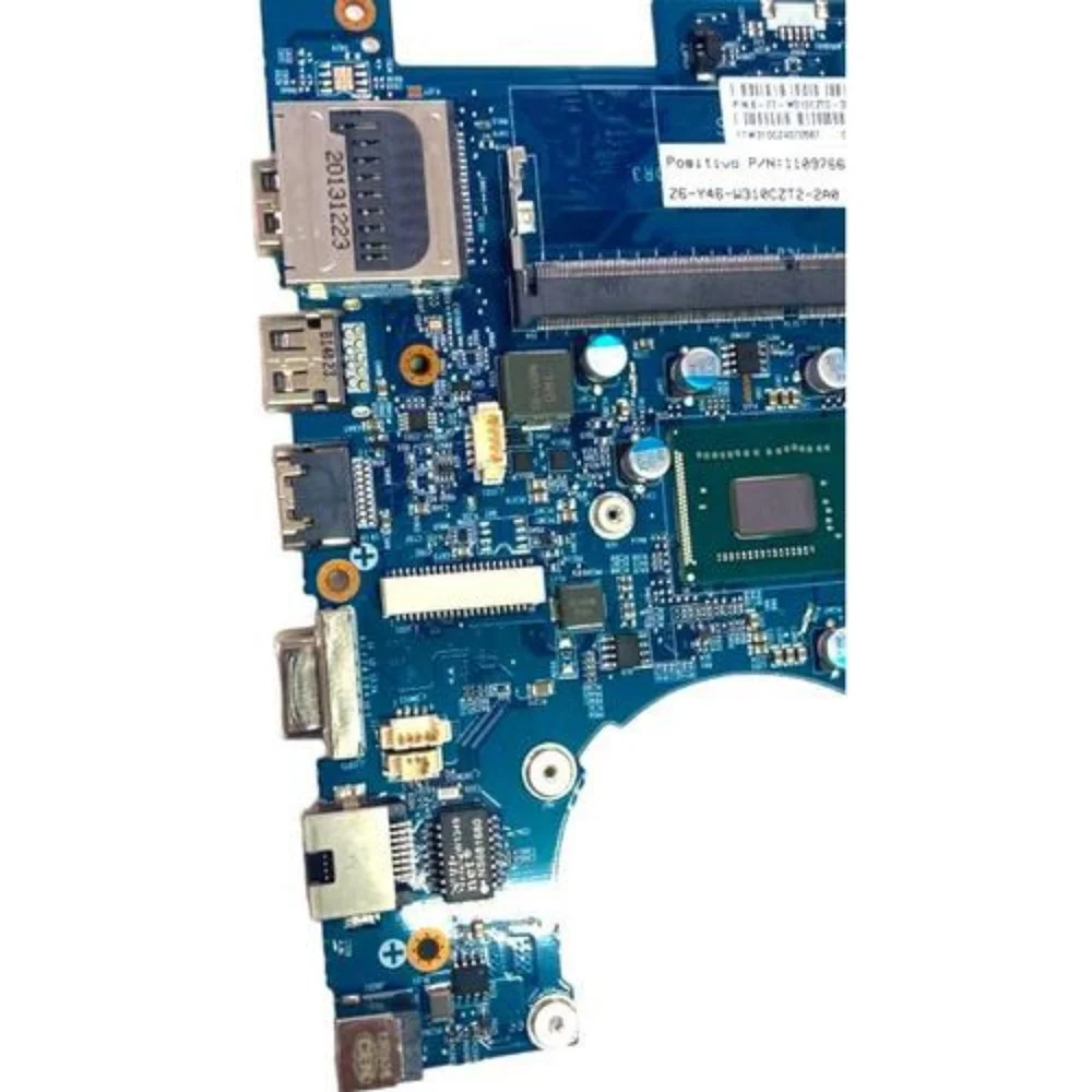 Placa Mãe Positivo Premium S2300 Celeron 6-71-w3100-d03a Cor Azul 5
