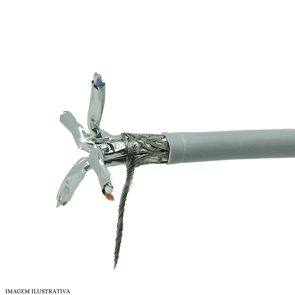 Cabo de Rede CAT7 A SFTP Blindado RM 300 Metros