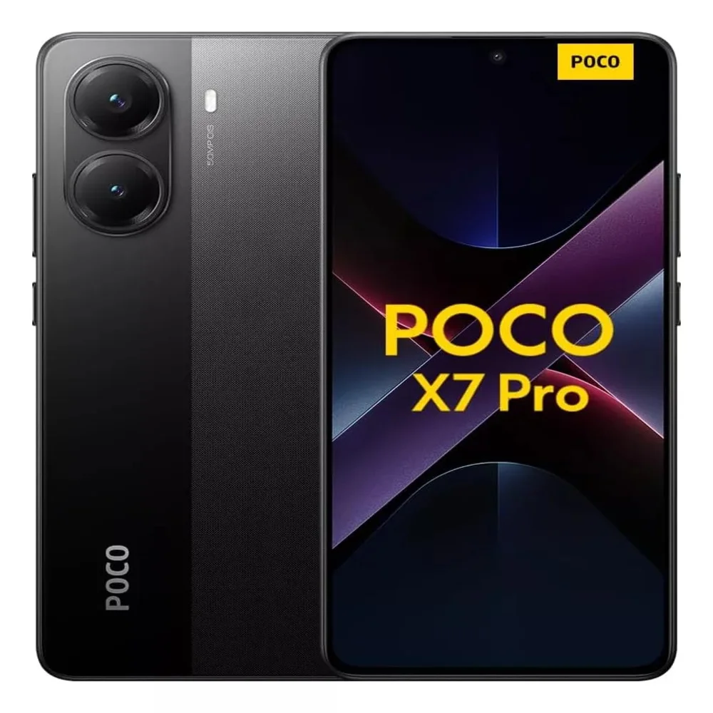 Xiaomi POCO X7 Pro 512GB ブラック SIMフリー Smartphone Poco X7 Pro 512GB 12 RAM 5G KaBuM
