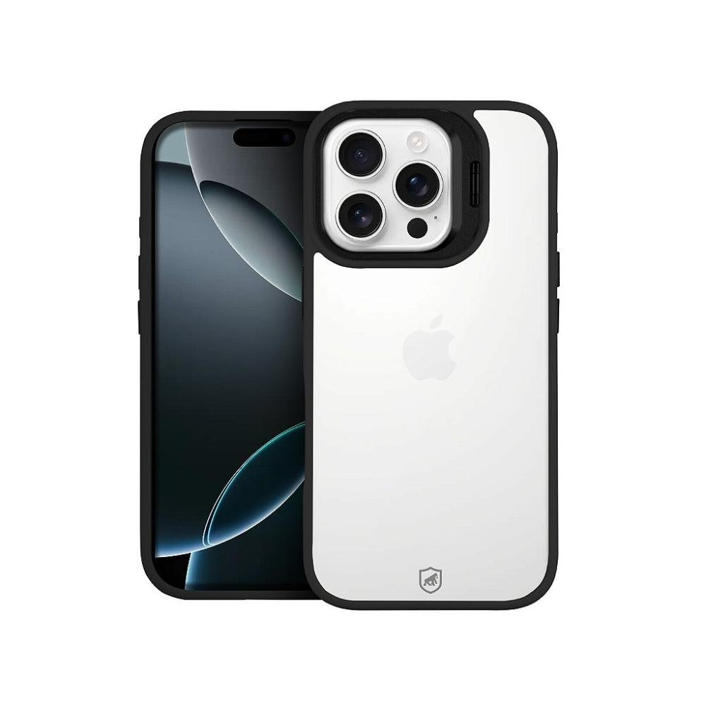 Capa Para Iphone 16 Pro - Gravity Preta - Gshield