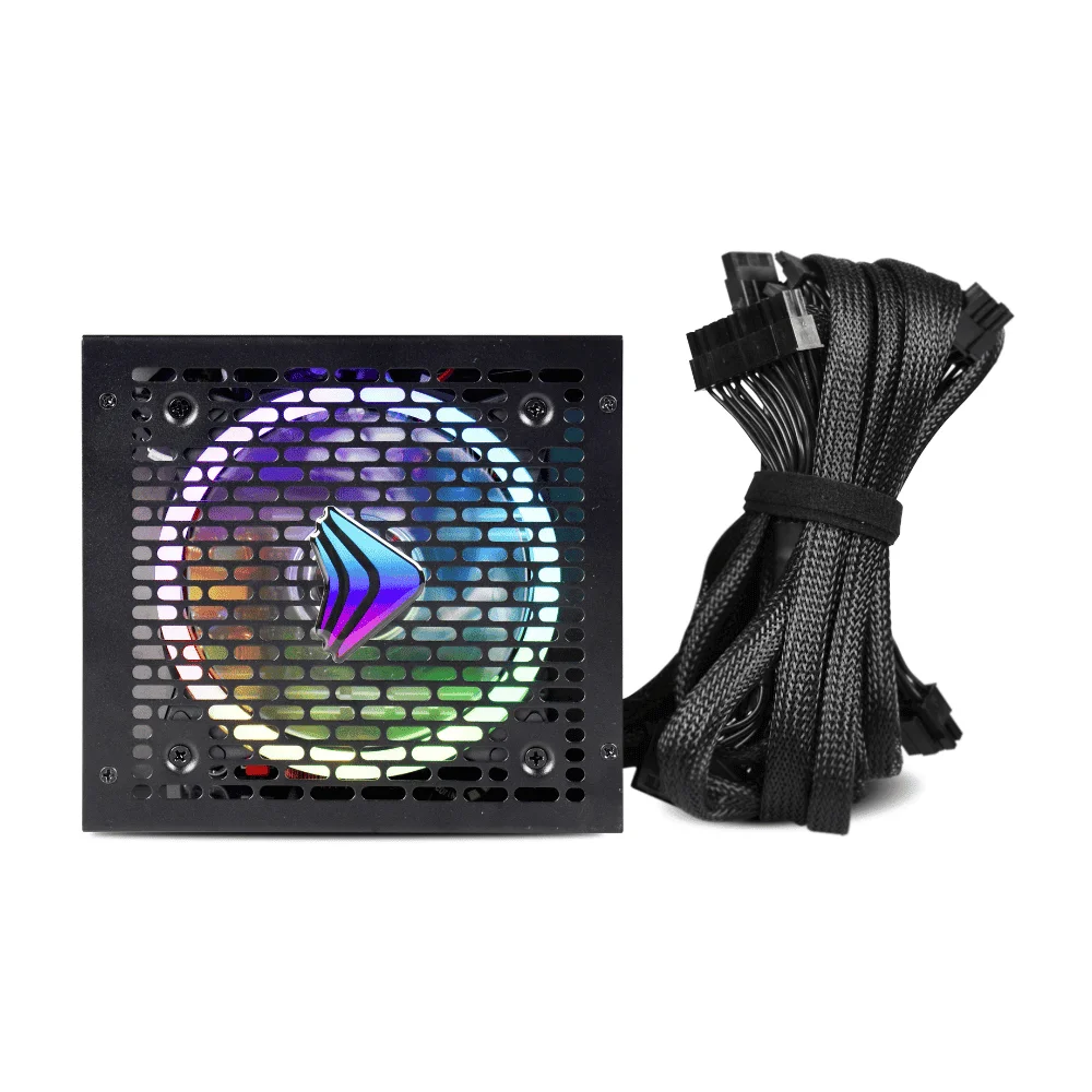 Fonte Gamer Evus Evg750 ARGB 750w Selo 80 Plus Bronze