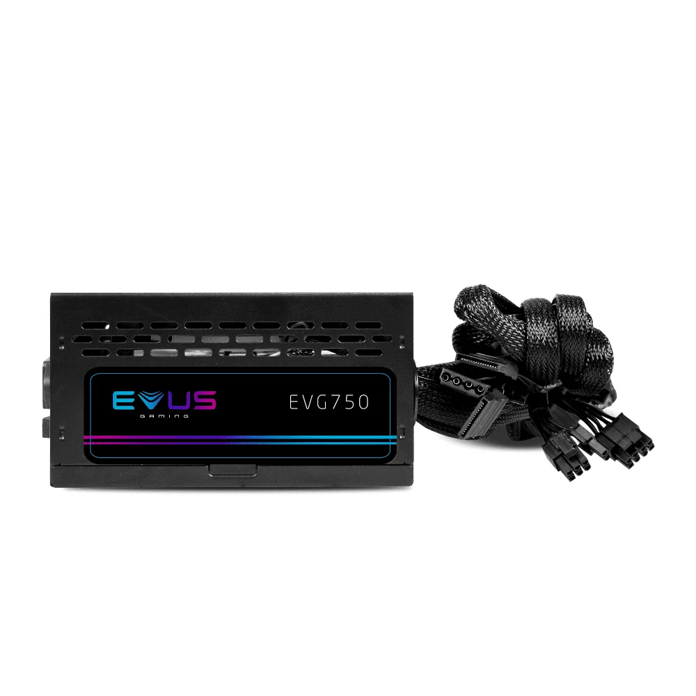 Fonte Gamer Evus Evg750 ARGB 750w Selo 80 Plus Bronze