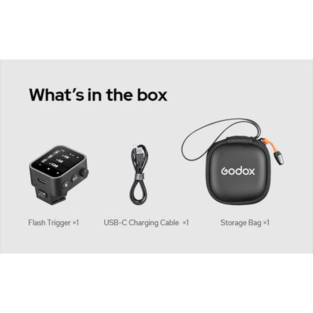 Rádio Flash Godox Xnano X3-n Ttl Transmissor Para Nikon Touchscreen