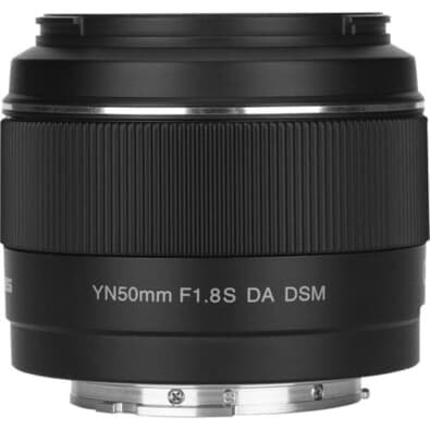 Lente Yongnuo Yn 50mm F/1.8s Da Dsm Para Sony