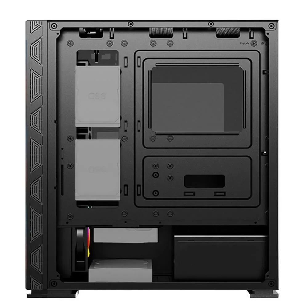 Imagem 4 de 5 do produto Gabinete Gamer Husky Polar Mid Tower ARGB com Fan Vidro Temperado GA-HPO-140
